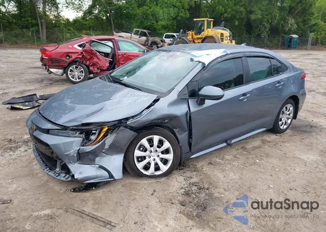 2025 Toyota Corolla Le from USA, damaged, VIN 5YFB4MDE9SP267365